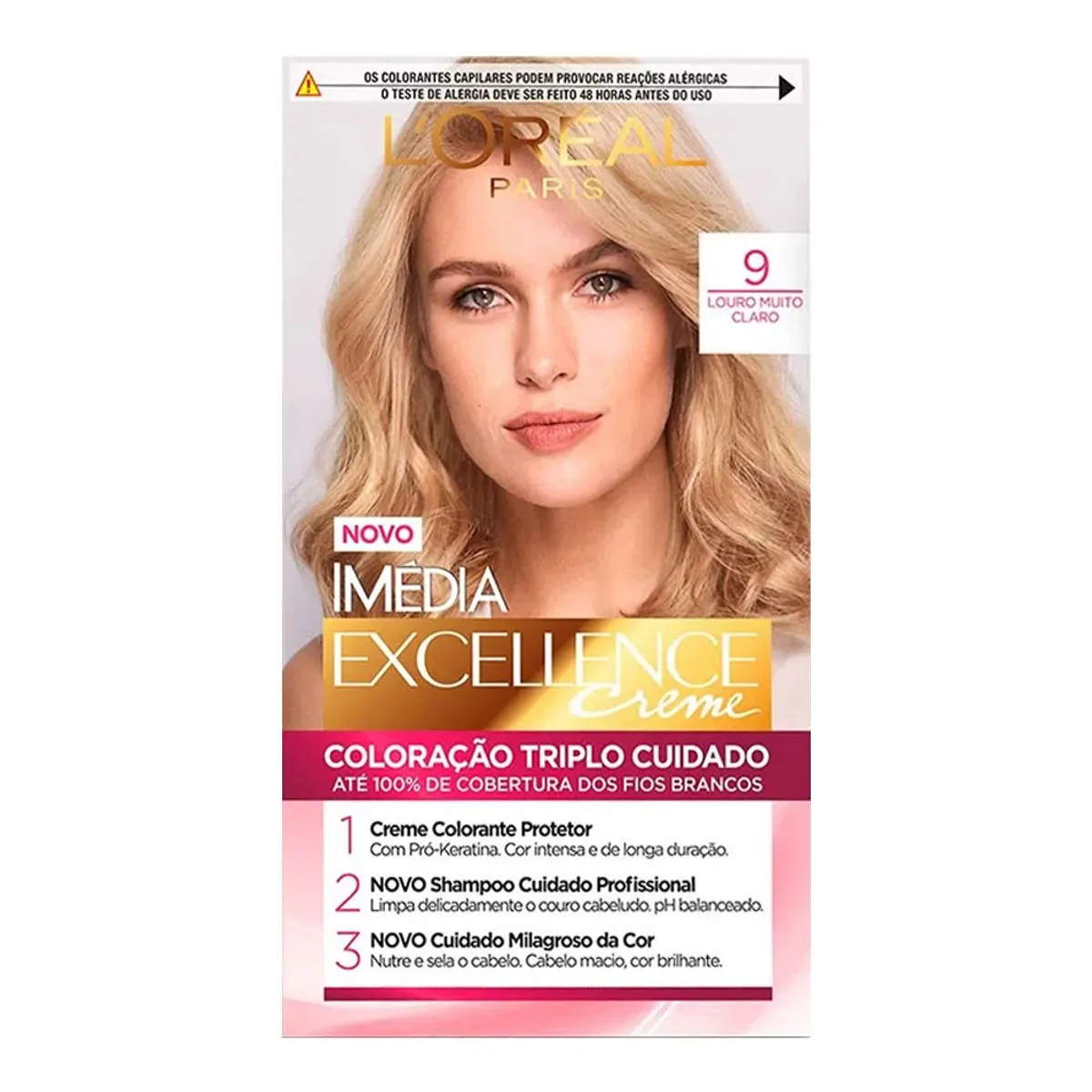 Tintura Creme Louro Muito Claro 9 Imédia L´ORÉAL