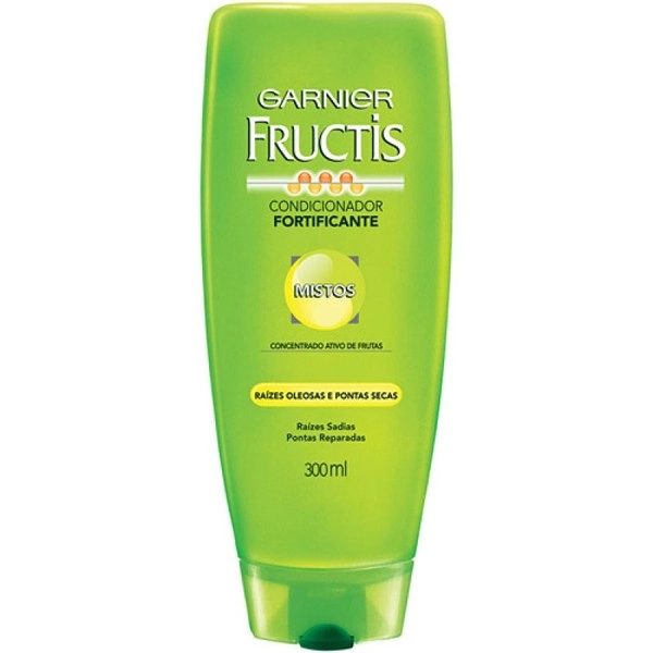 Condicionador Garnier Fructis Fortificante Mistos Raízes Oleosas E Pontas Secas