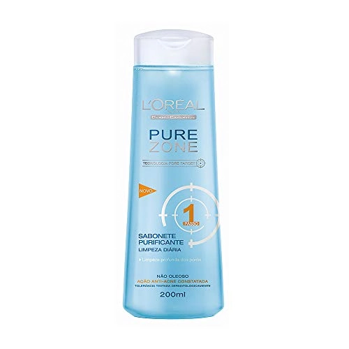 Sabonete Líquido Purificante Limpeza Diária Pure Zone Dermo Expertise L Oréal Paris