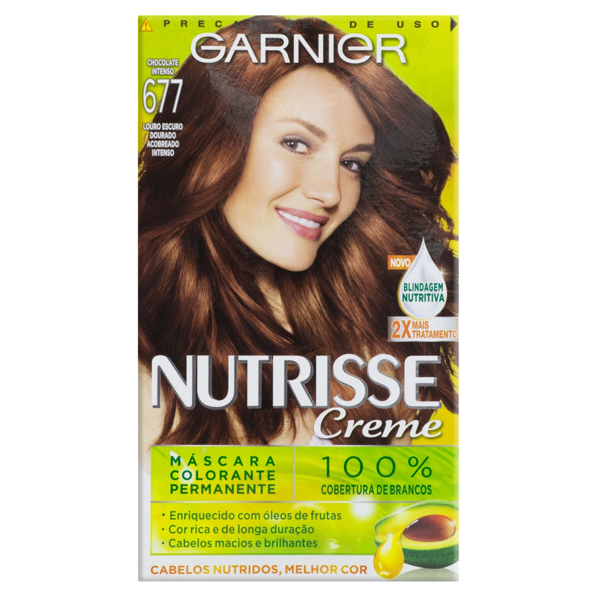 Tintura Nutrisse Creme Chocolate Intenso 677