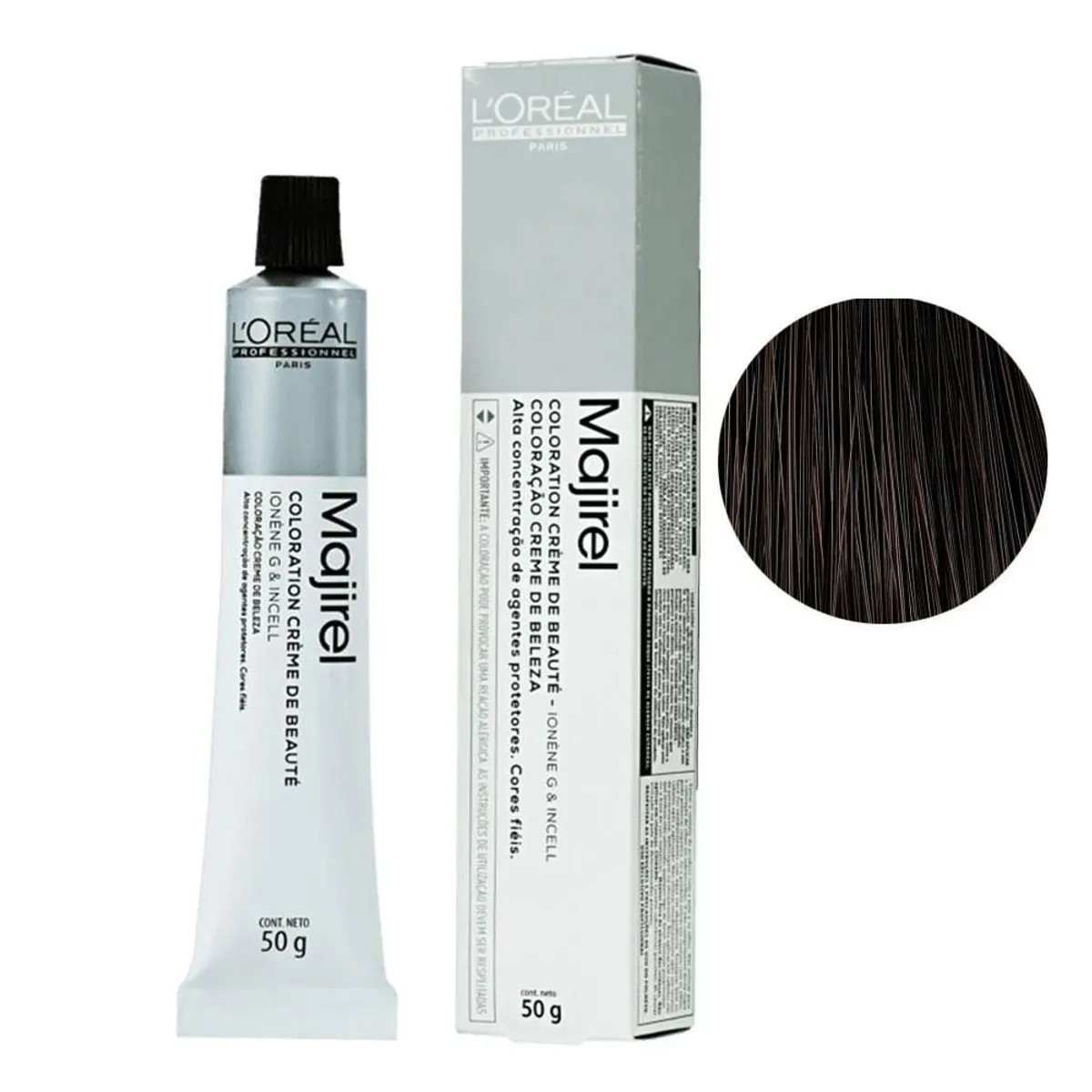 Tint Majirel Incell N 5 0 Castanha Cl Nat Prof