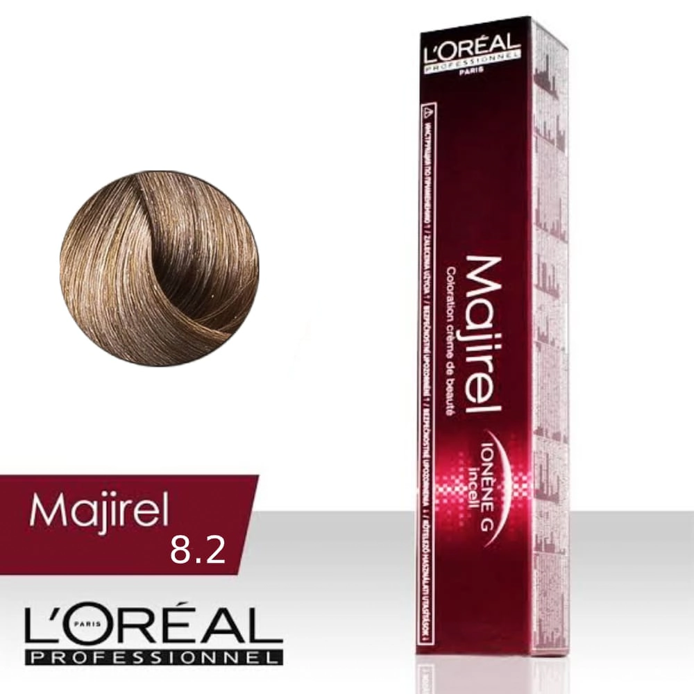 Tintura Creme Majirel Louro Claro Irisado 8.2