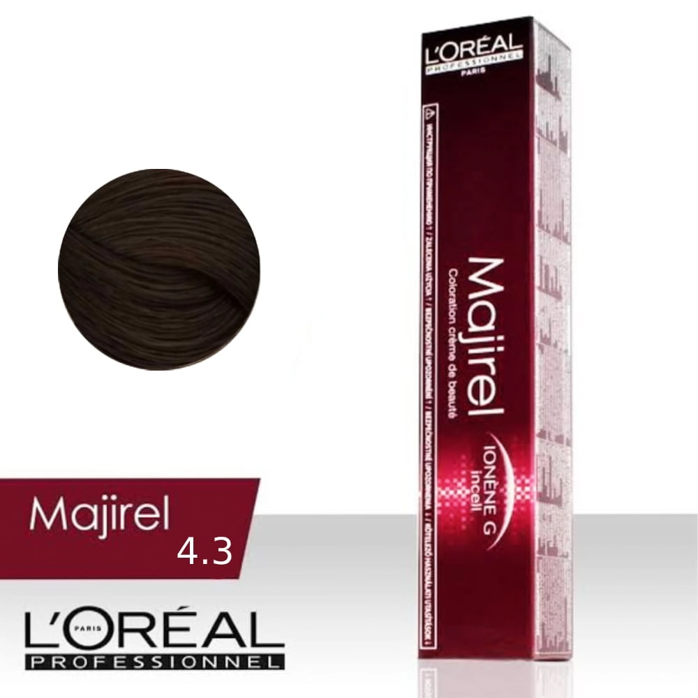 Tint Majirel Incell N 4 3 Castanha Dour