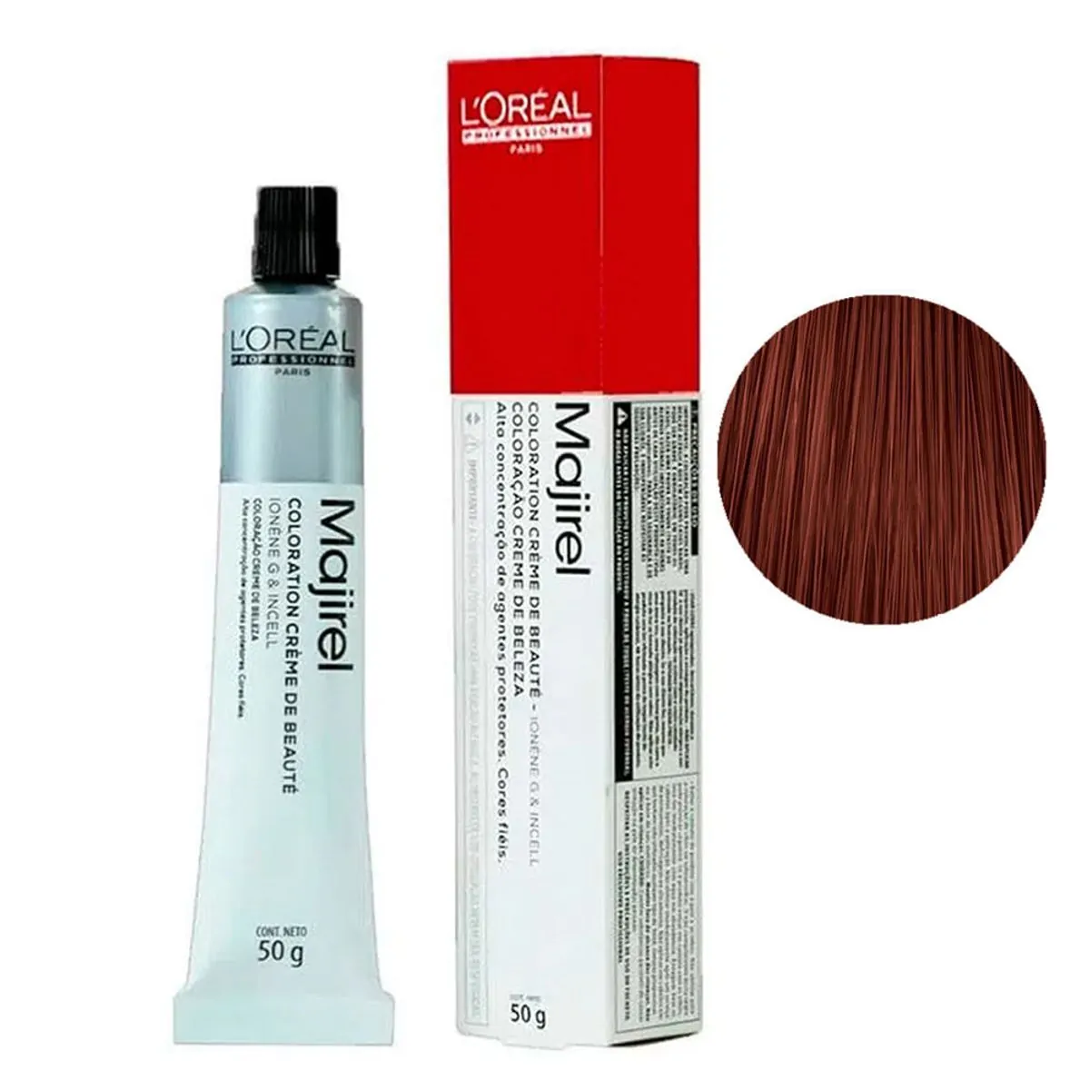 Tint Majirel Incell N 6 62 Lro Esc Vermelho Iris