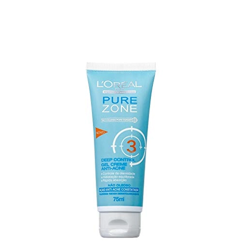 Gel Creme Facial Loreal Pure Zone Deep Control .