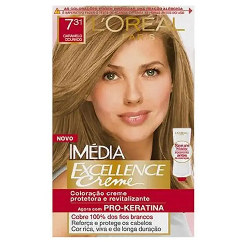 Tintura Imedia 7,31 Caramelo Dourado