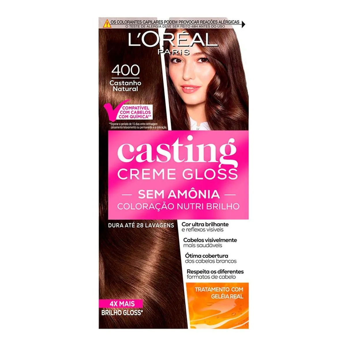 Color Casting Creme Gloss Castanho Natural