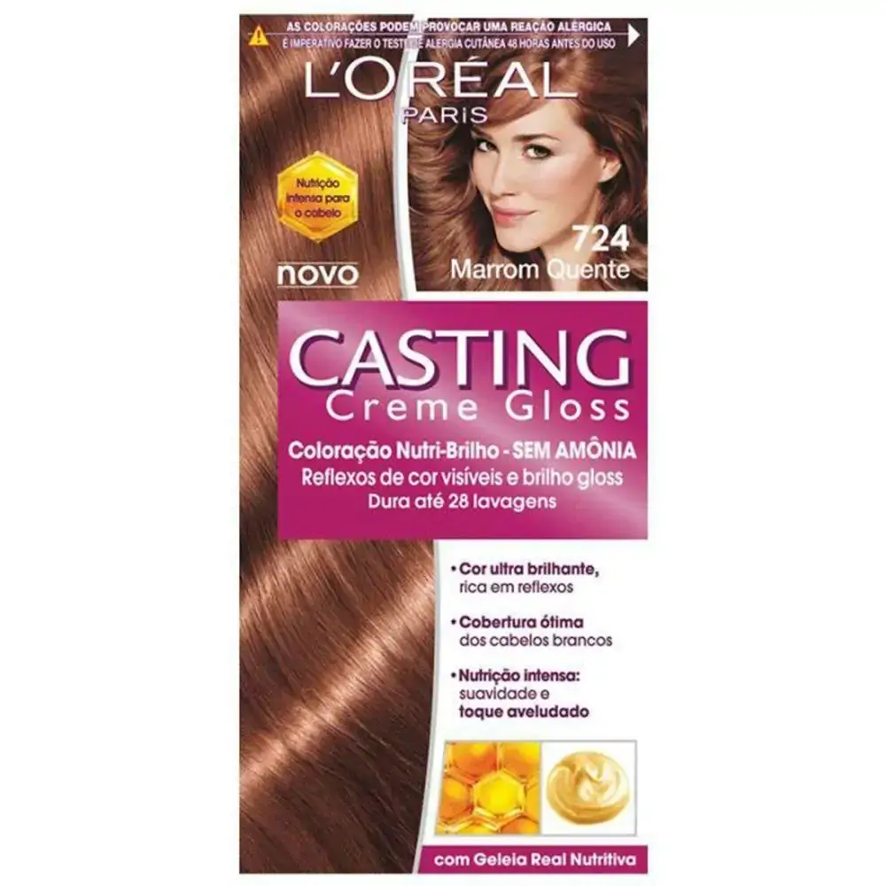 Tintura Imedia Casting Gloss Kit 724marron Qu