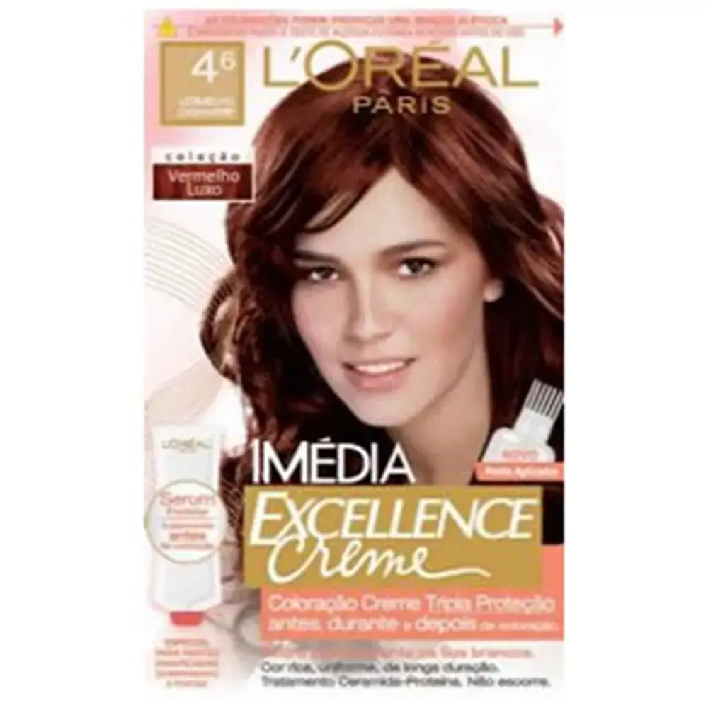 Tintura Loreal Vermelho Luxo