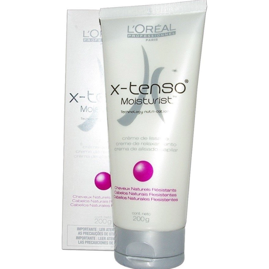 Loreal X Tenso Alisamento Cabelos Naturais Resistentes