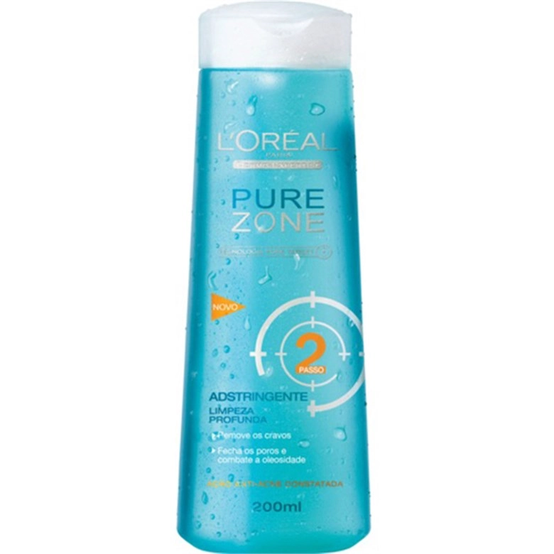 Tônico Anti Acne Loréal 200ml Pure Zone Adstringente Unit