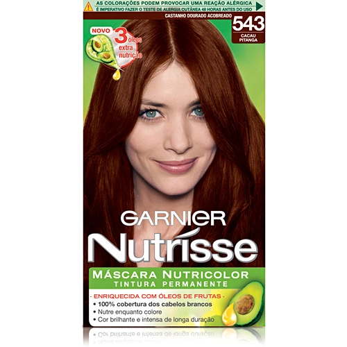 Tintura Nutrisse 543 Cacau Pitanga Garnier