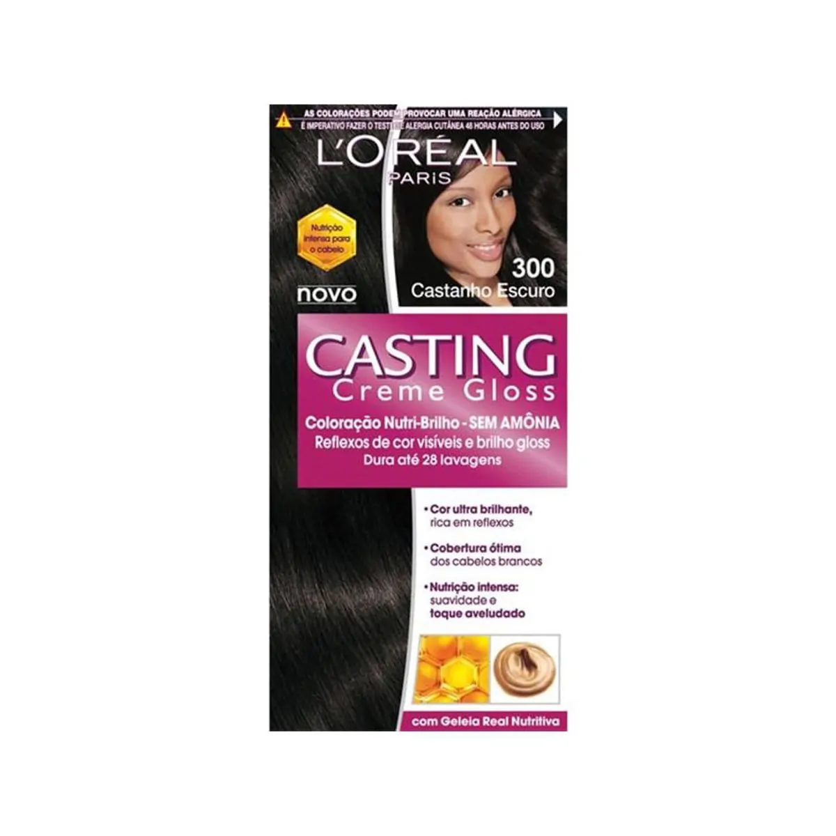 Tintura Casting 300 Castanho Gts Cond