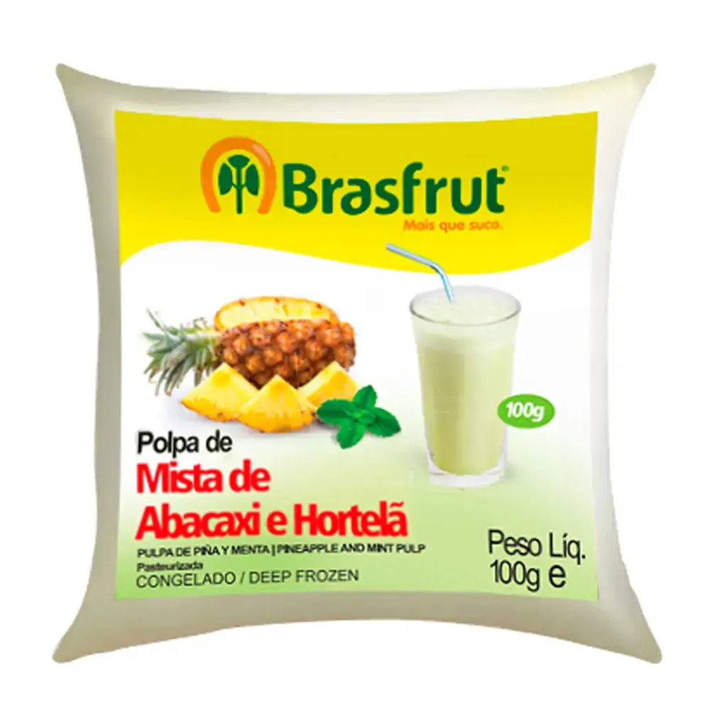 Polpa Brasfrut Sabor Acerola 100g C/12