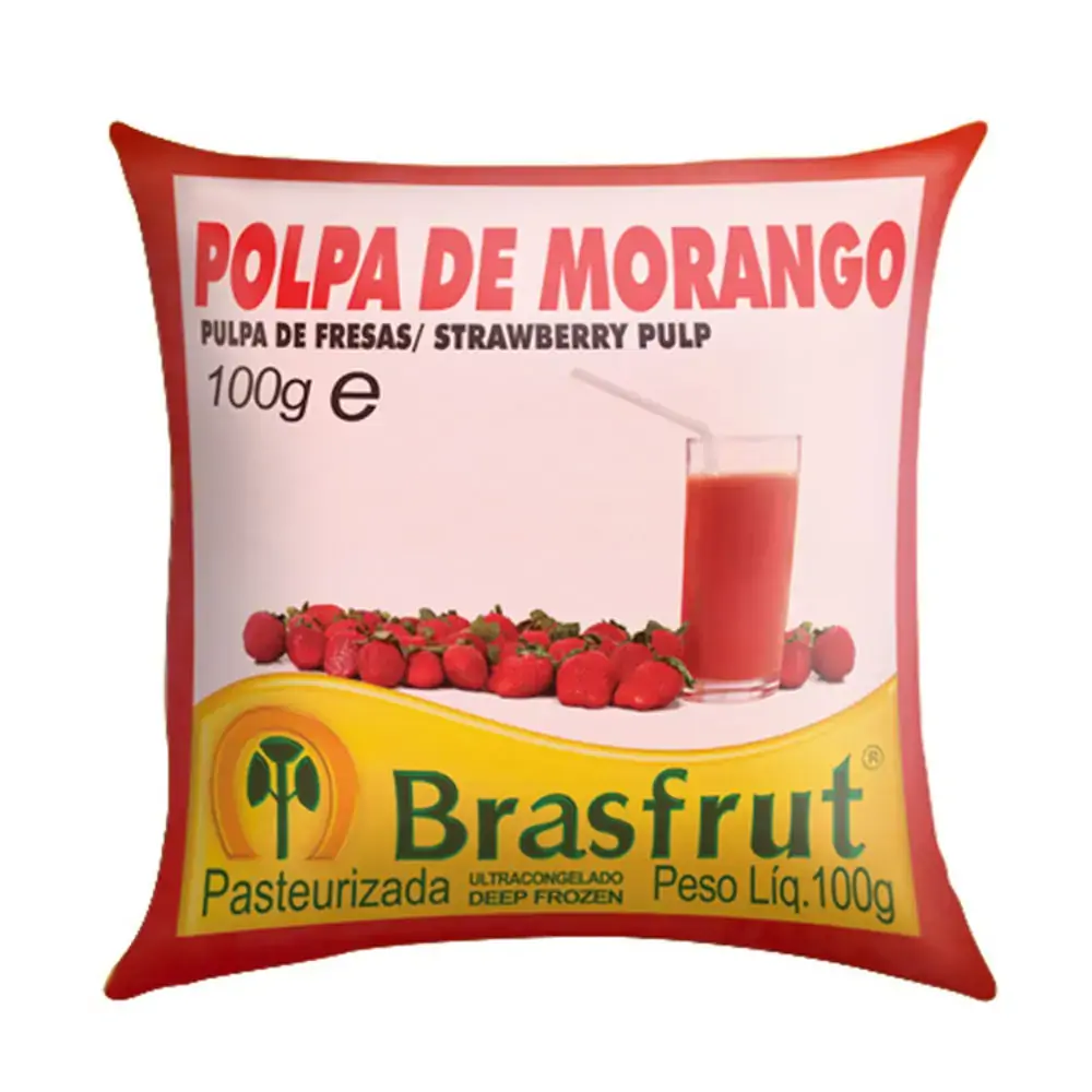 Polpa De Fruta Brasfrut Morango