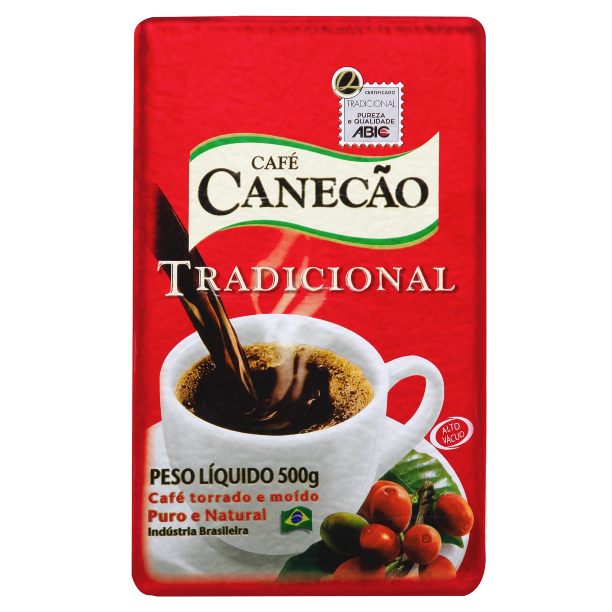 Café Torrado E Moído A Vácuo Tradicional Café Canecão Pacote 500g