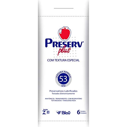 Preservativoativo Preservativo Plus C/6unidade