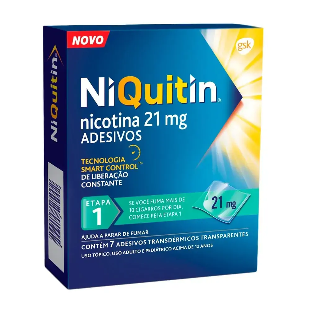 Niquitin 21 Mg 7 Adesivos