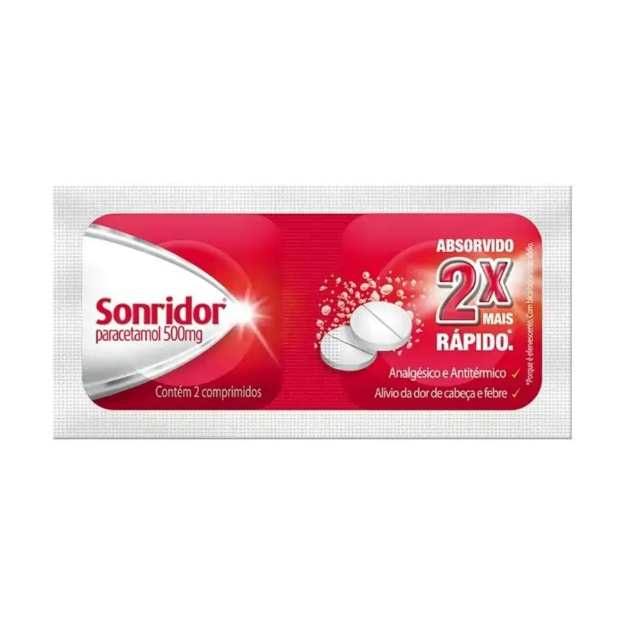 Sonridor 500mg Gsk Envelope 2 Comprimidos Efervescentes