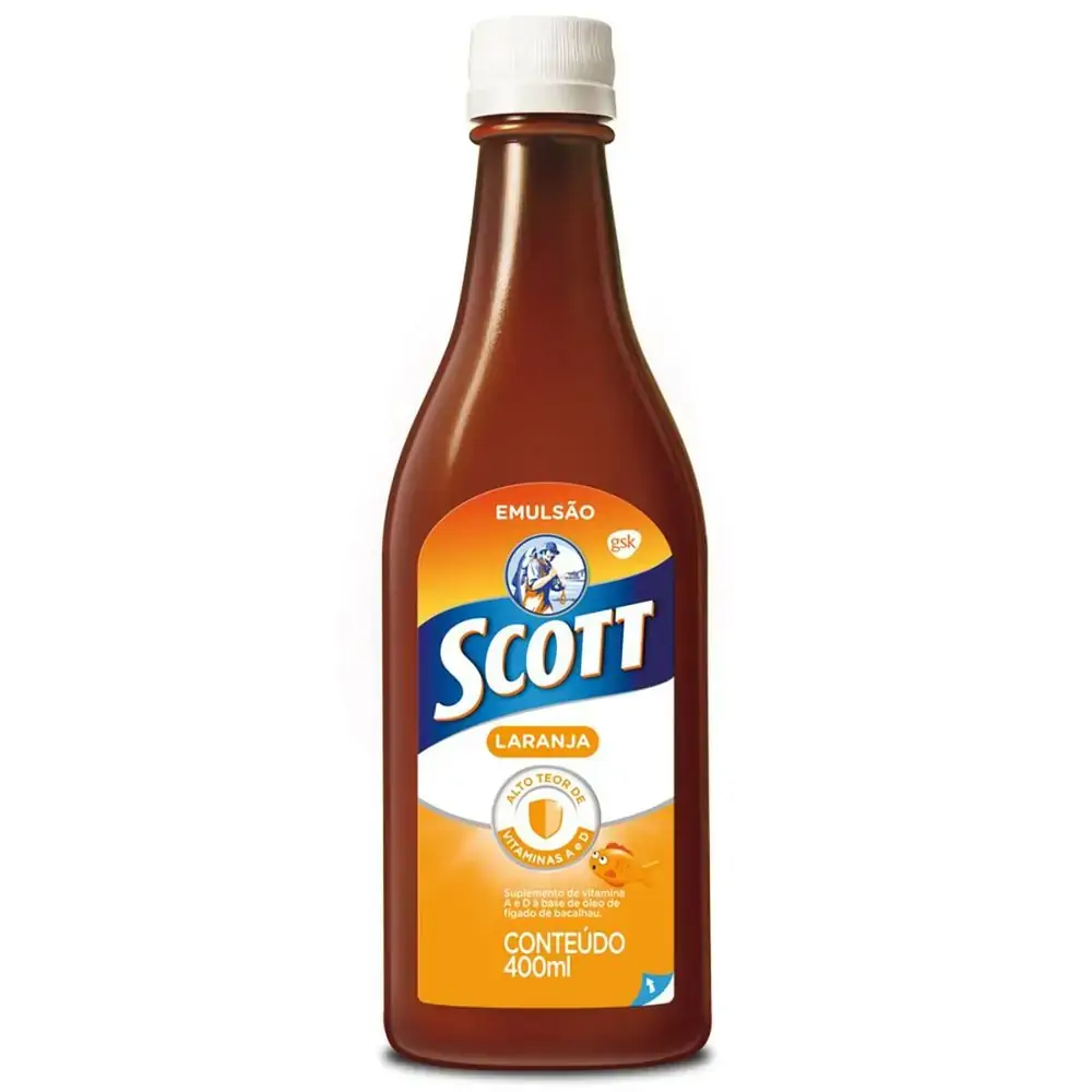 Emulsão Scott Sabor Laranja Similar