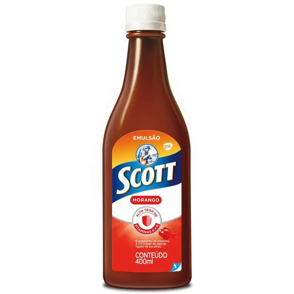Emulsão Scott Sabor Morango Similar