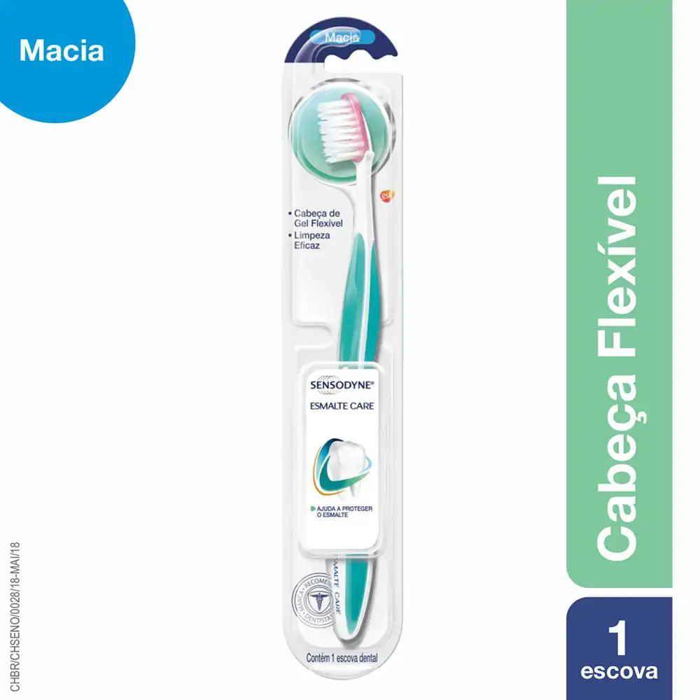 Escova Dental Macia Sensodyne Esmalte Care Unit