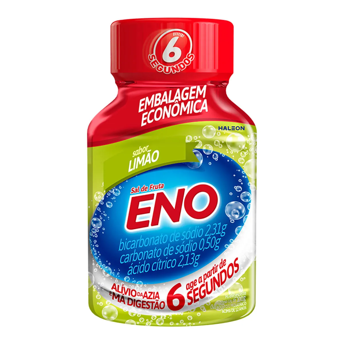 Sal de Fruta Sabor Limão Eno 100 g