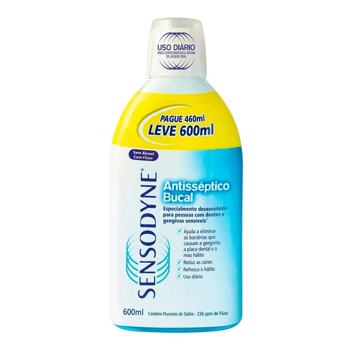 Enxaguante Bucal Sensodyne Leve 600 Pague