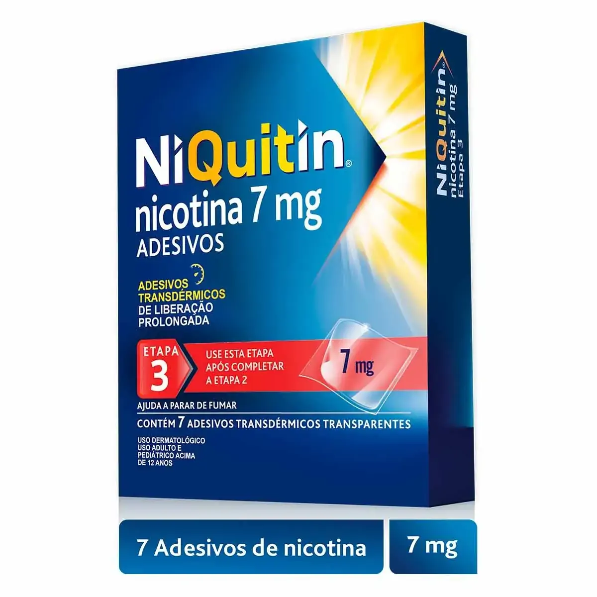 Niquitin 7mg Gsk Caixa 7 Adesivos