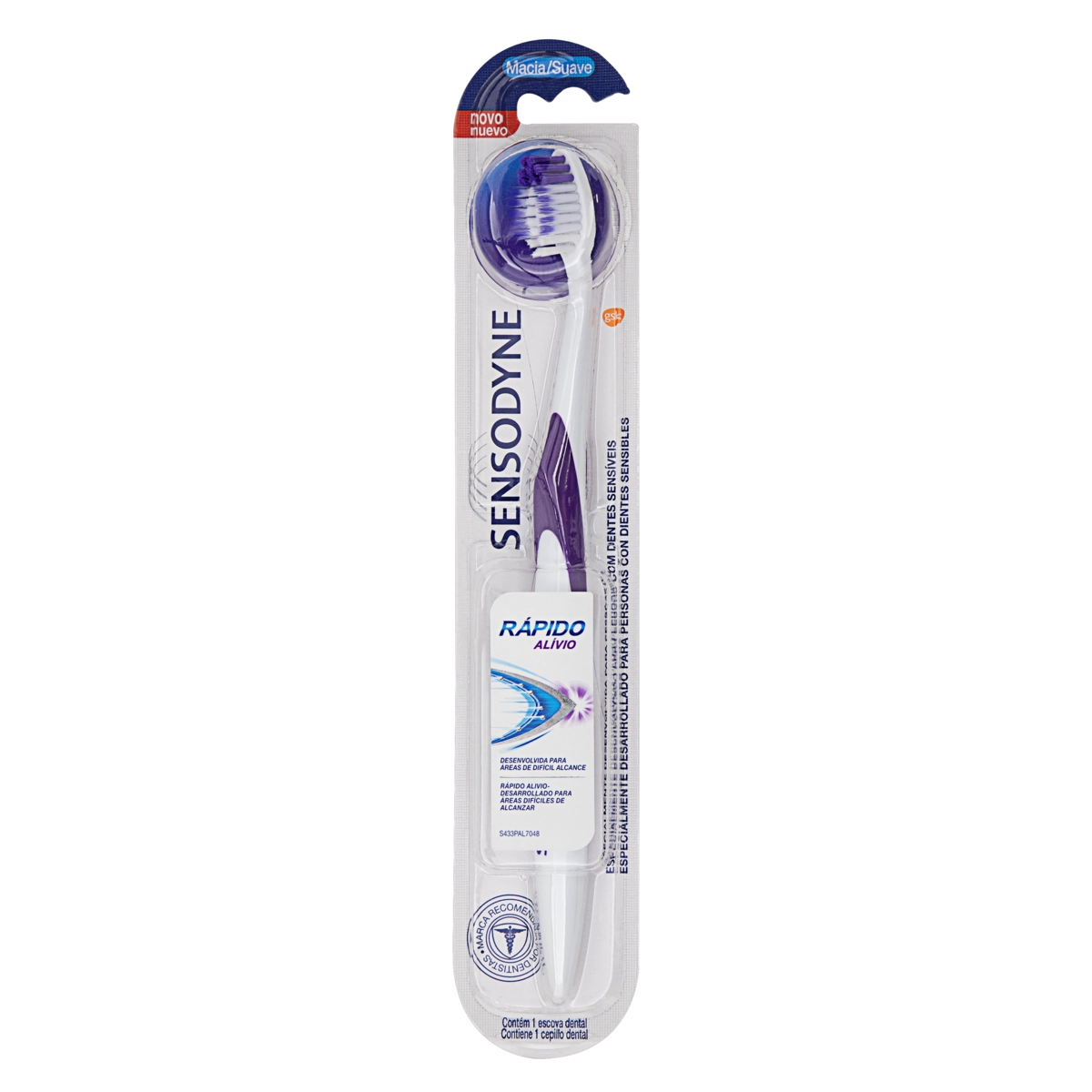 Escova Dental Macia Sensodyne Rápido Alívio