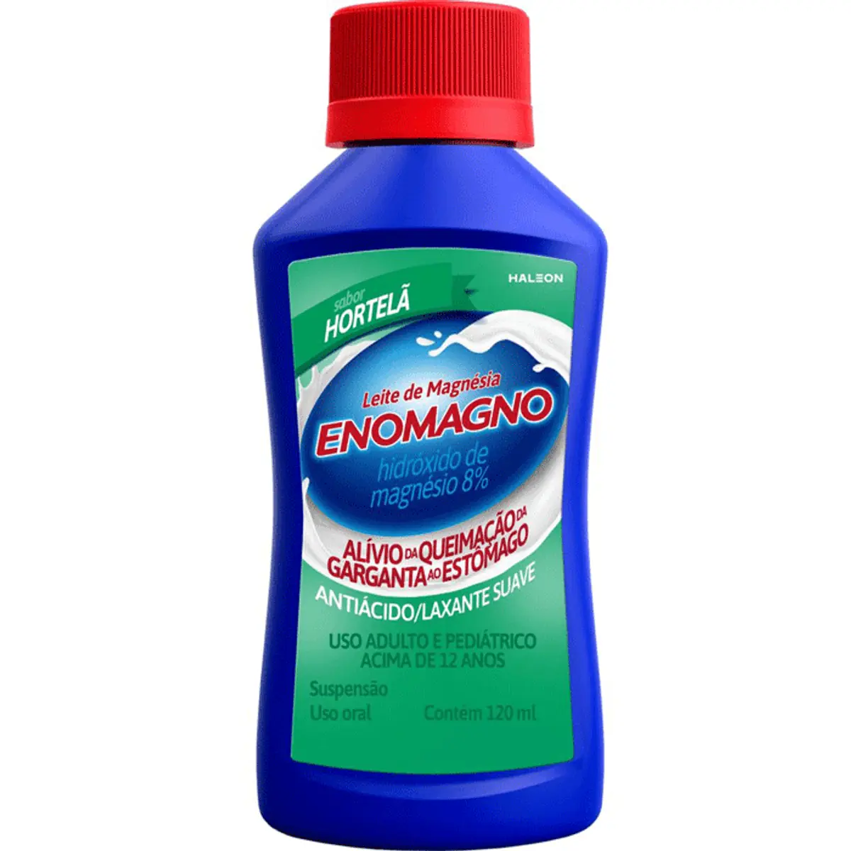 Leite De Magnésia Hortelã Eno Frasco 120ml Xarope
