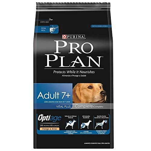 Ração Proplan Para Cães Adultos 7 Sabor Frango E Arroz