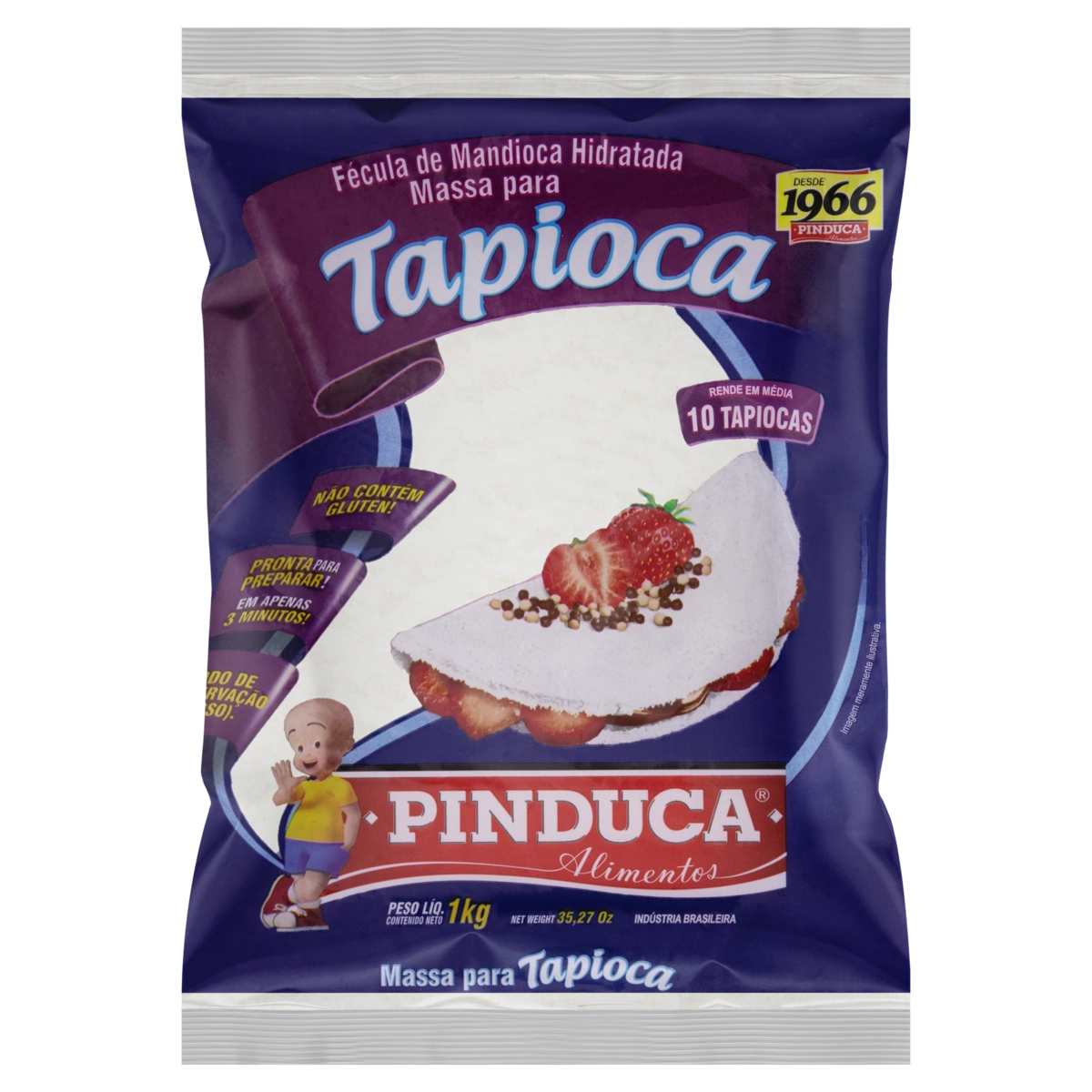 Tapioca Pinduca Pacote 1kg