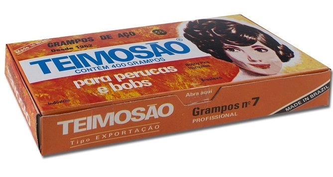 Caixa Teimoso C/400 Grampos N 7 Loiro