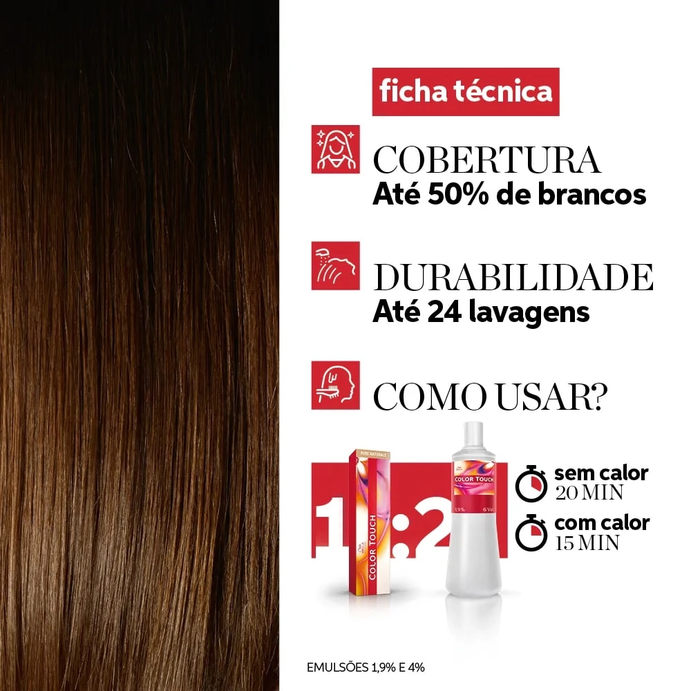Tint C Touch N 6/45 Lro Esc Vermelho Acj