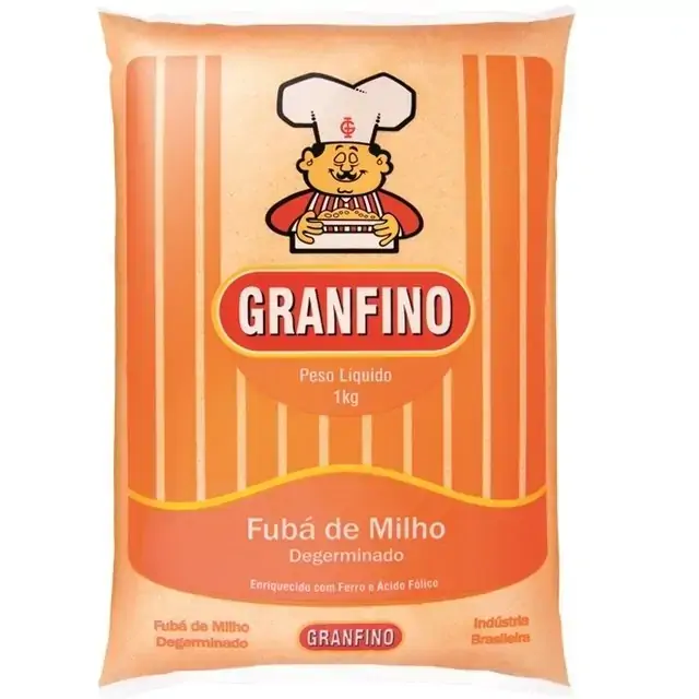 Fuba De Milho 1kg Granfino .