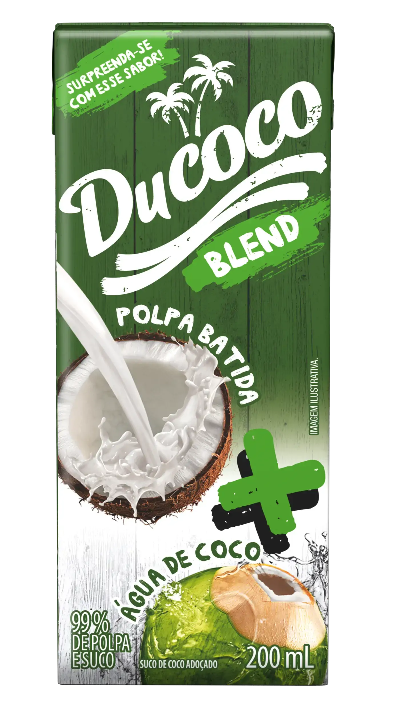 Agua De Coco Ducoco Blend 200ml