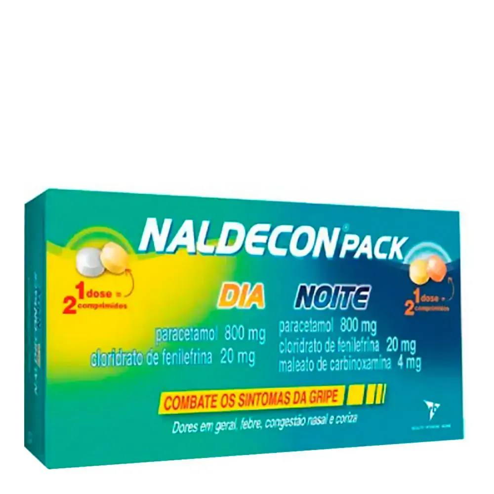 Naldecon Pack 800 20mg Caixa 4bl X 6 Comp