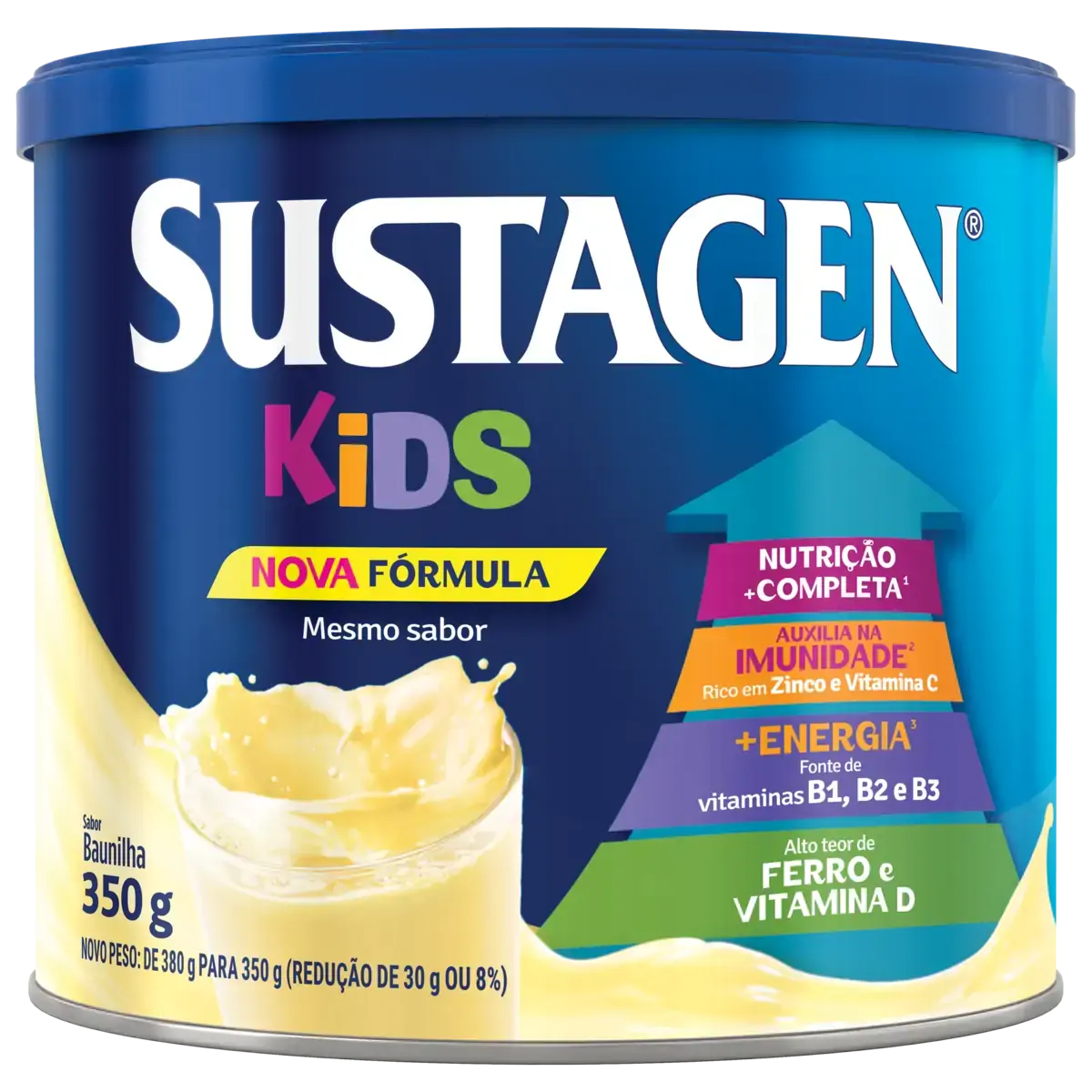 Sustagen Kids 380gr Baunilha 10 Gts