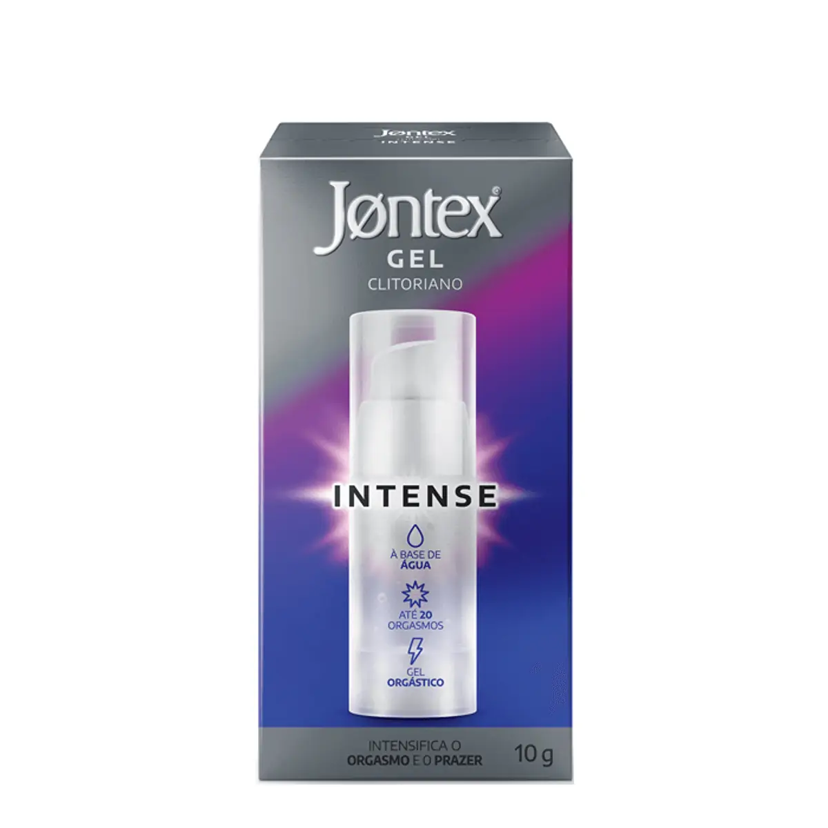 Gel íntimo Clitoriano Intense Jontex Caixa 10g