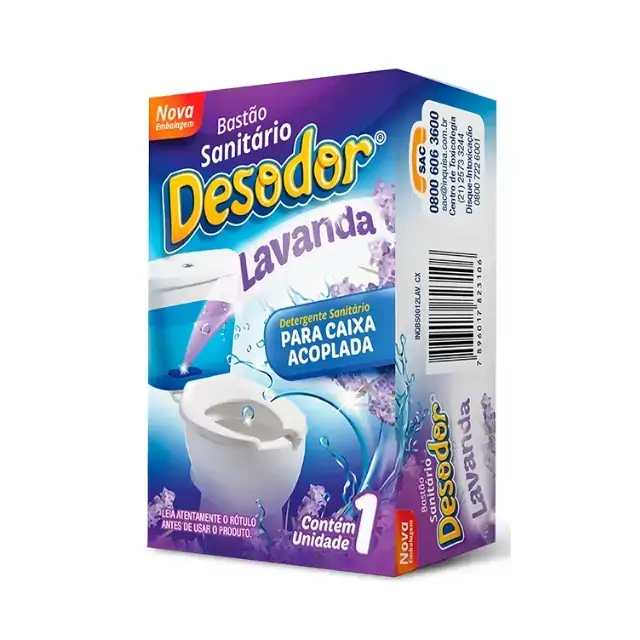 Desinfetante Desodor P/caixa Acoplada Lavanda