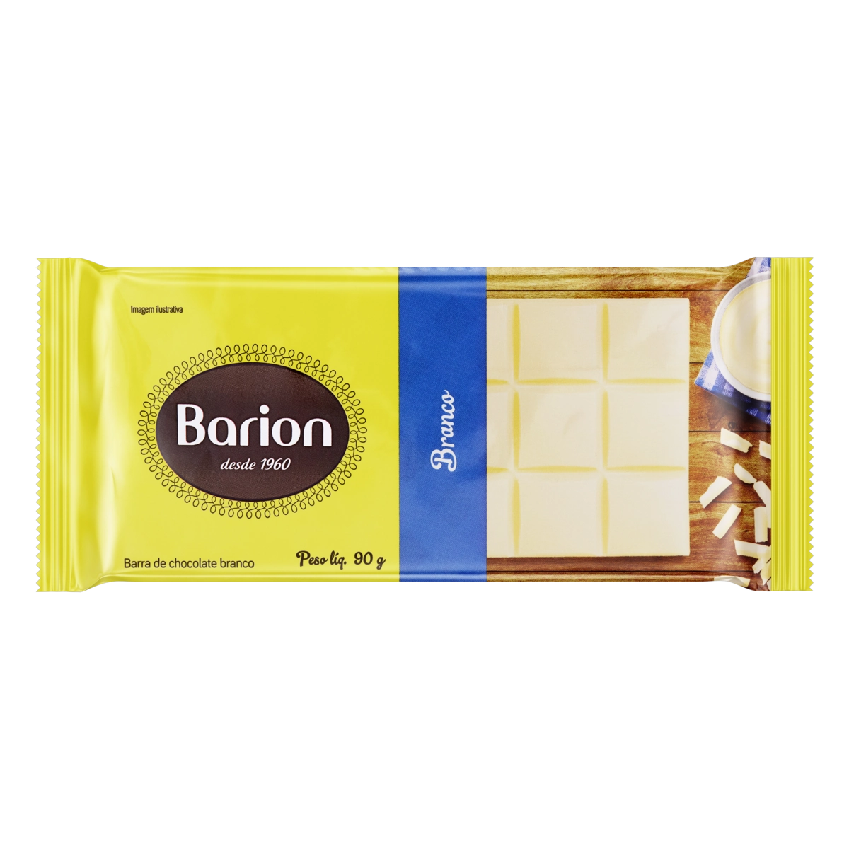 Chocolate Branco Barion Pacote 90g