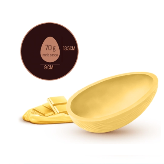 Uso Casca De Ovo Choc Branco 1.12kg N15 Barion