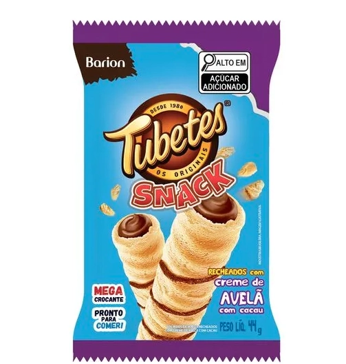 Tubetes Barion 44g Baunilha Rech.avela