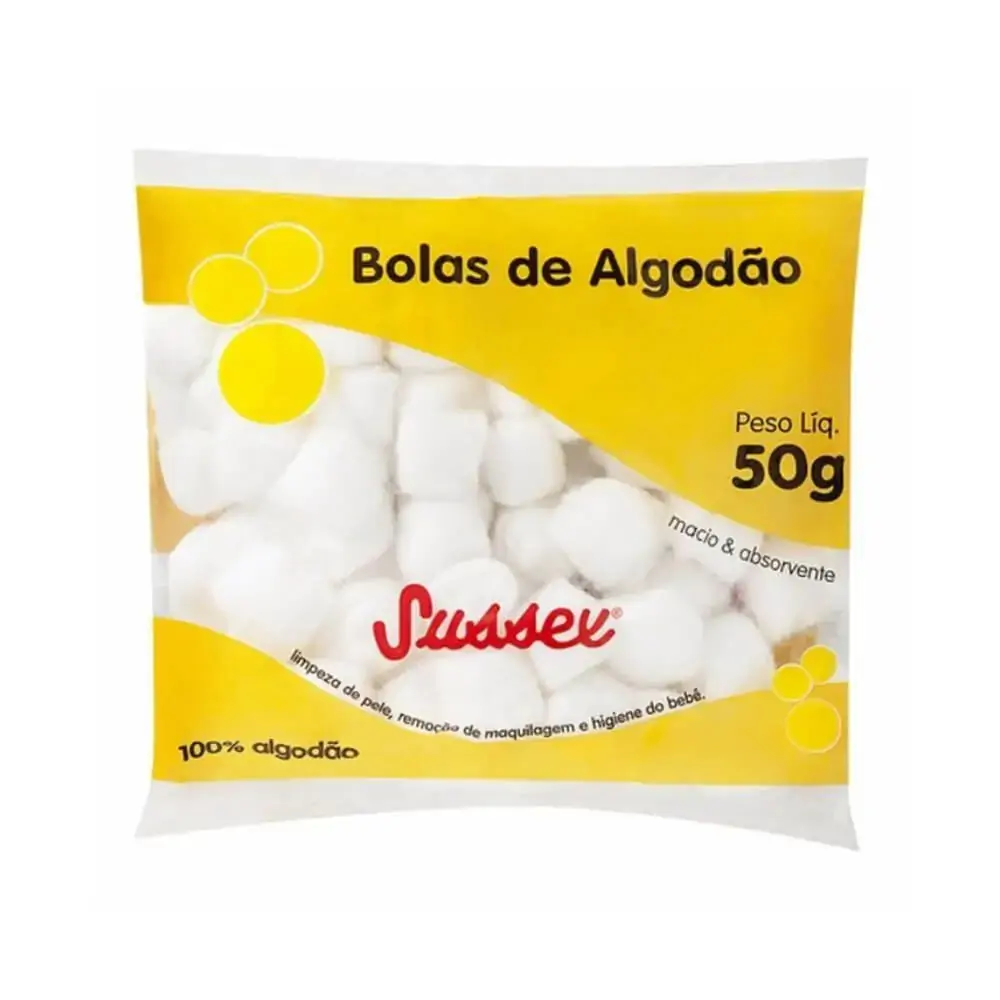 Sussex Bolinha Branca 50 Grs