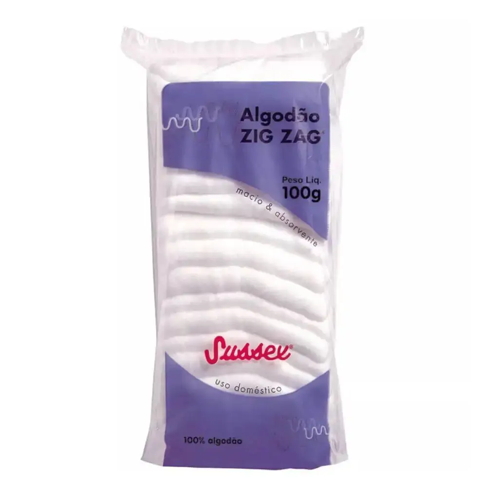 Algodao Zig Zag Sussex 100 Gr