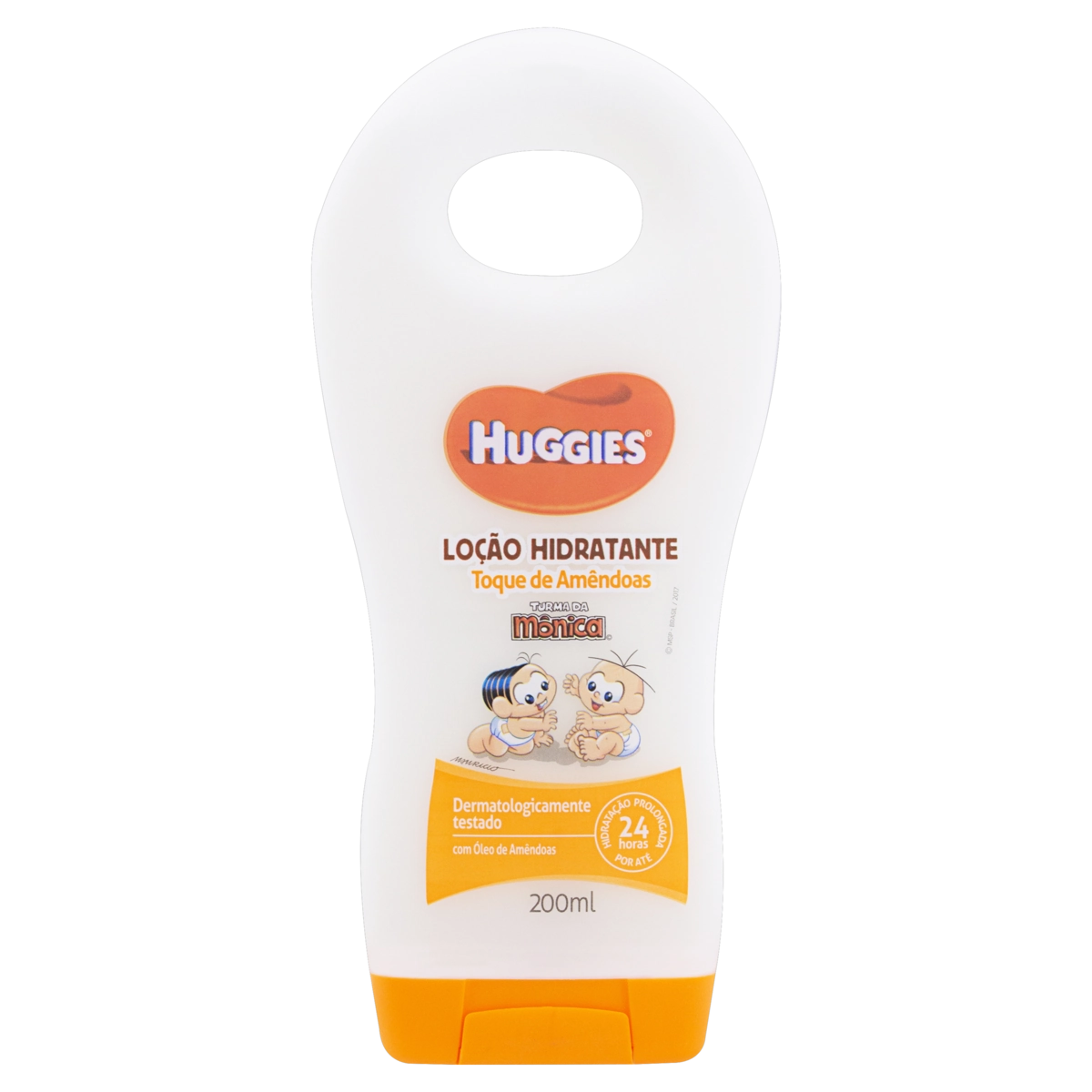 Loção Infantil Hidratante Toque De Amêndoas Huggies Frasco 200ml