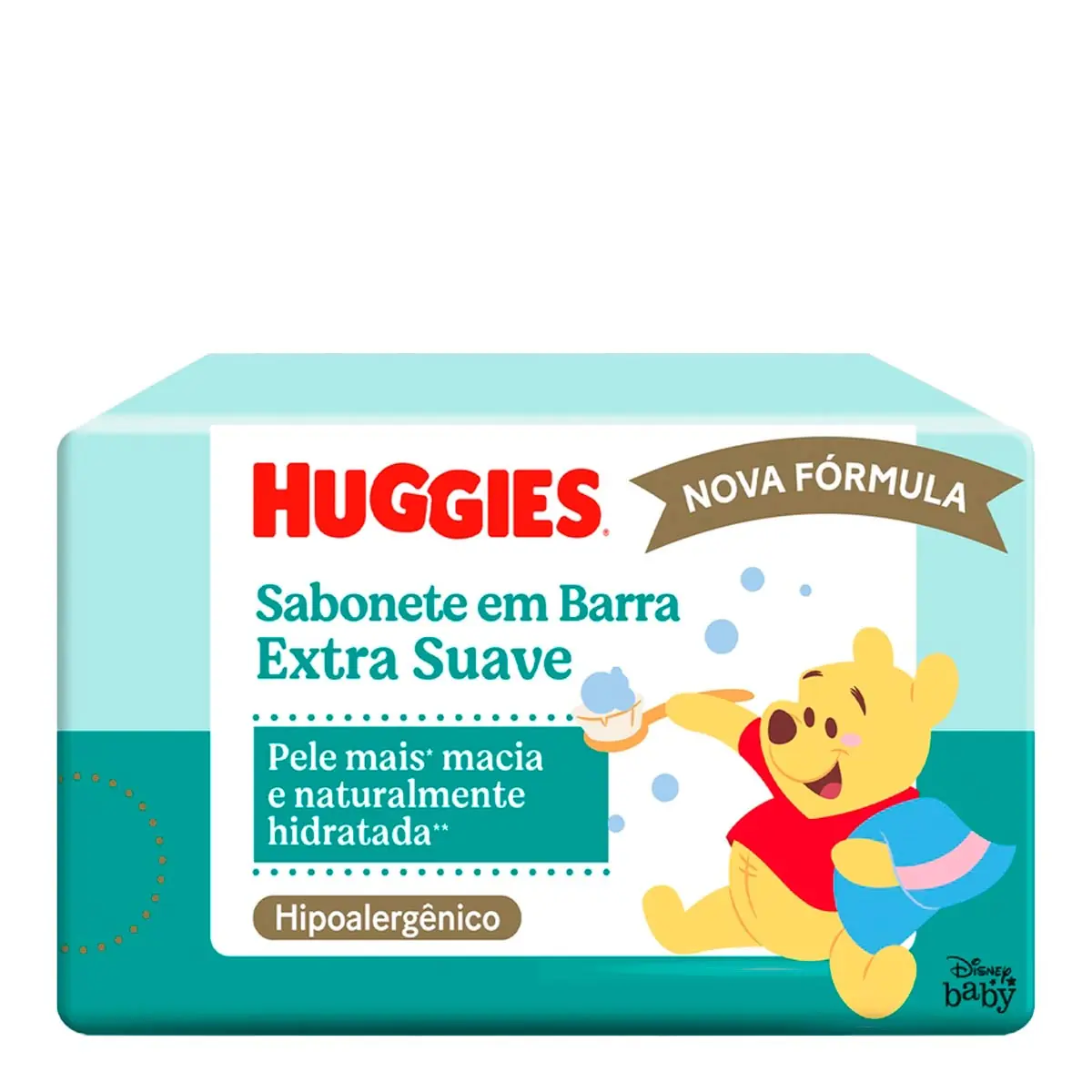 Sabonete em Barra para Bebê Huggies Extra Suave 75g