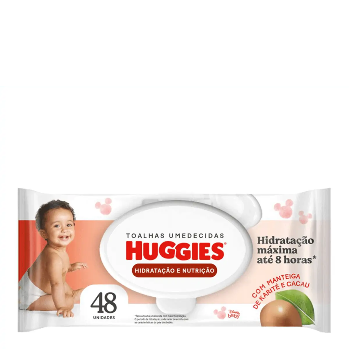 Lenços Huggies Hidratação e Nutrição Contra Assaduras 48 Unidades