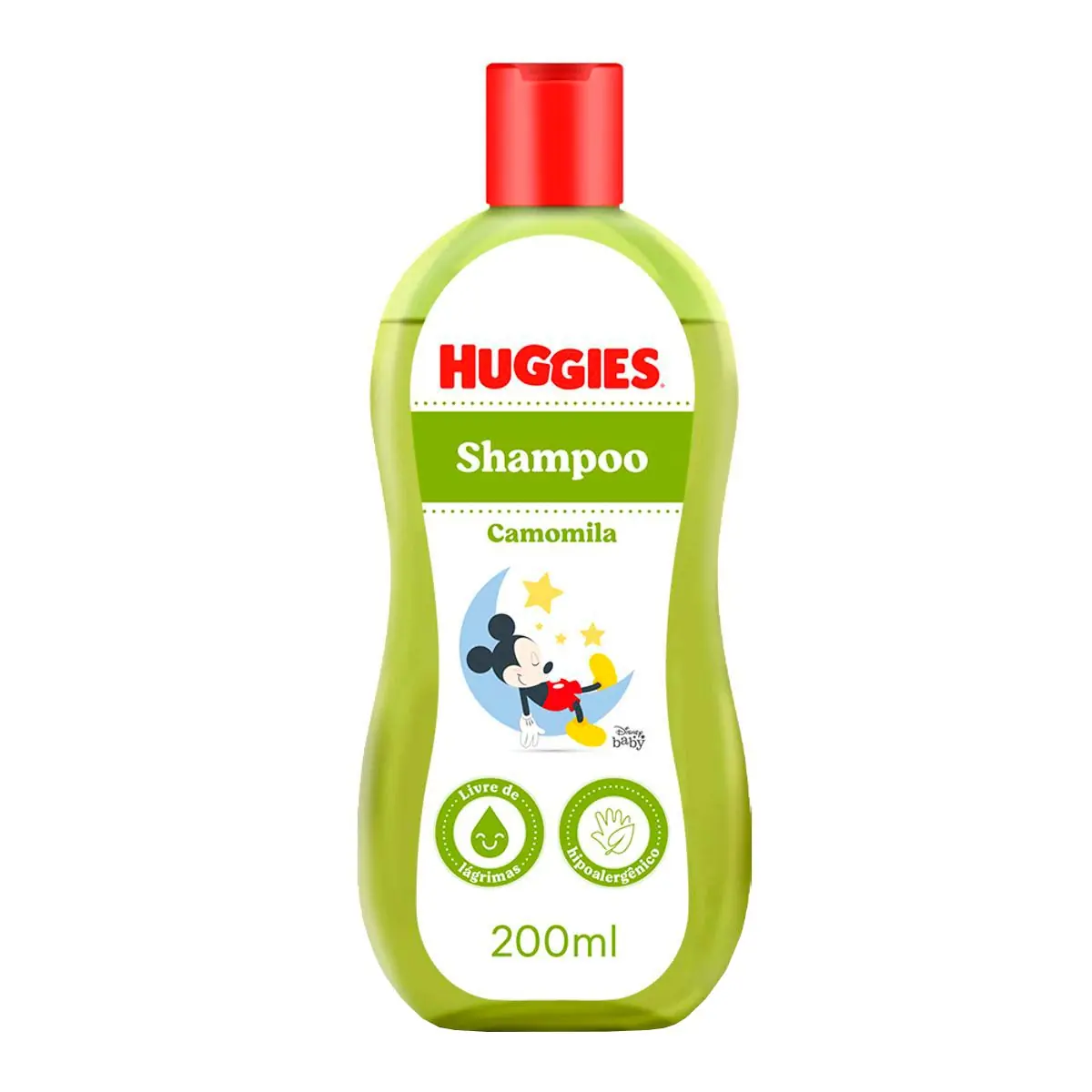 Shampoo HUGGIES Camomila Seguro para Recém-Nascidos 200 ml